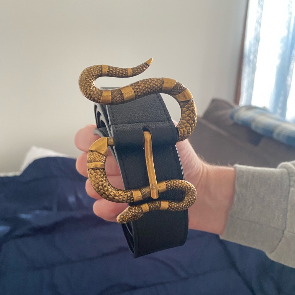 Snake Gucci belt Size 40